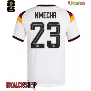 Germania Felix Nmecha #23 Prima Maglia Mondiali 2026 Manica Corta